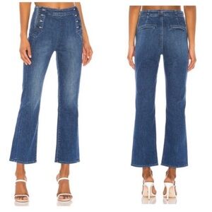 MOTHER Blue Flare & Wide Leg Jeans